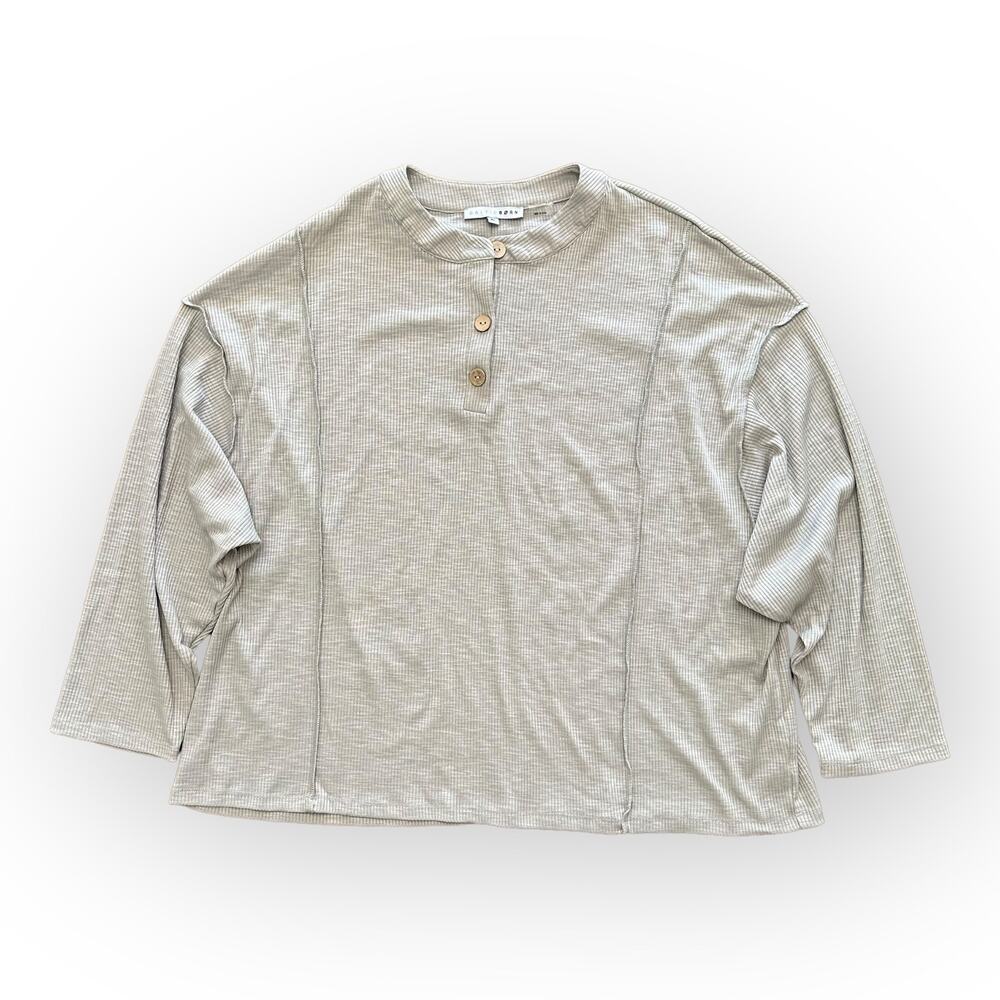 Baltic Born Gray Dolman Sleeve‎ Crew Neck Pullover Size XL